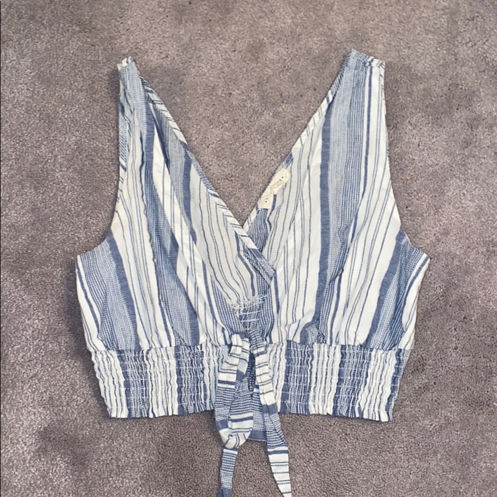 LA Hearts crop top